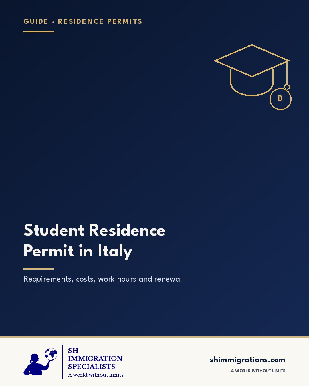 Student residence permit in Italy: SH Immigration Specialists guide