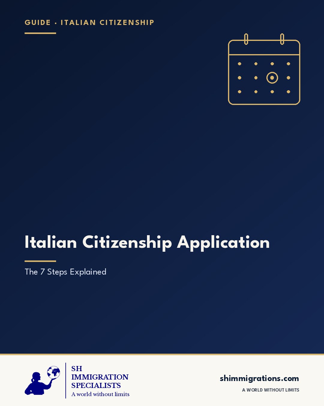 Italian Citizenship Application: The 7 Steps Explained