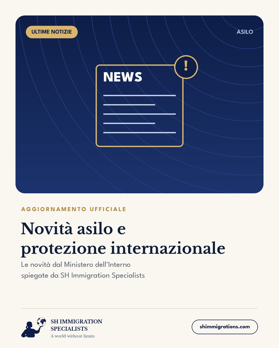 Novità asilo e protezione internazionale